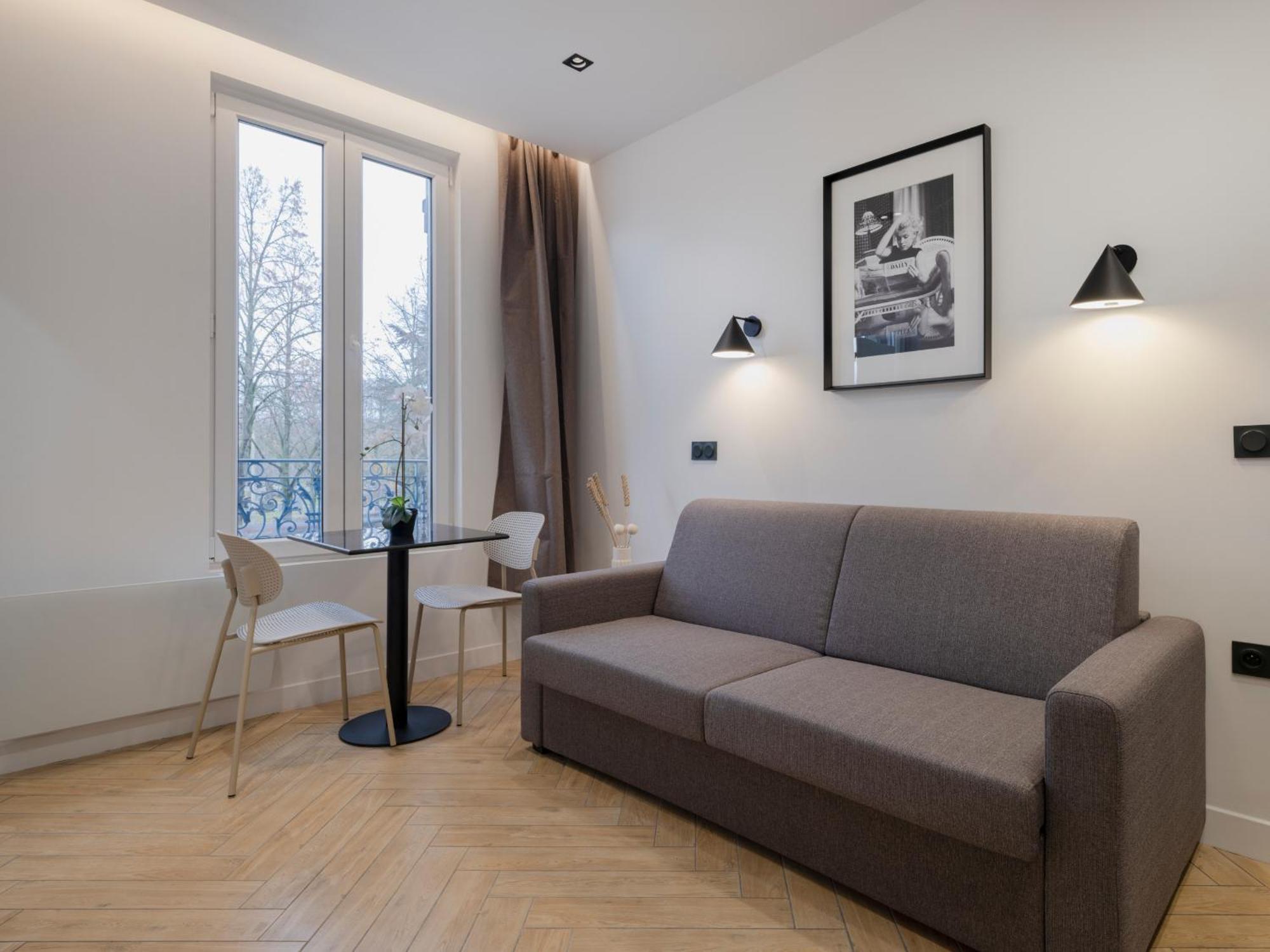 Charming Studio In Pantin Buitenkant foto